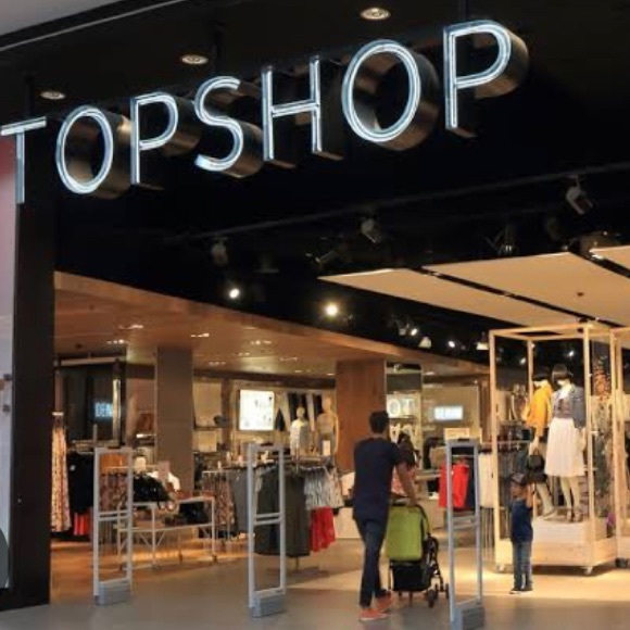 Sz 10 TOPSHOP Asymmetric Fit & Relaxing Dress - Picture 4 of 9